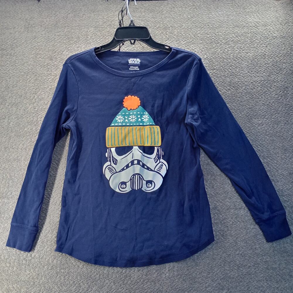 Star Wars Graphic Long Sleeve Shirt Stormtrooper Beanie Large